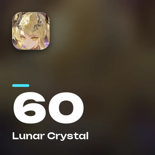 60 Lunar Crystal