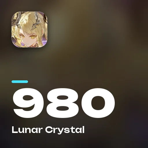 980 Lunar Crystal