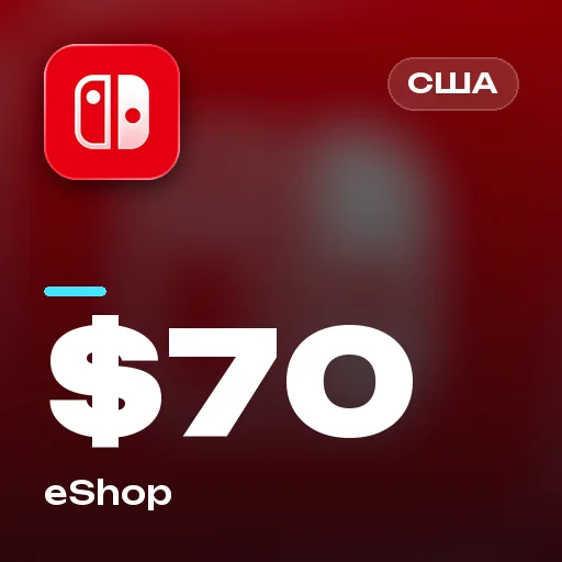 Подарочная карта eShop $70 (США)